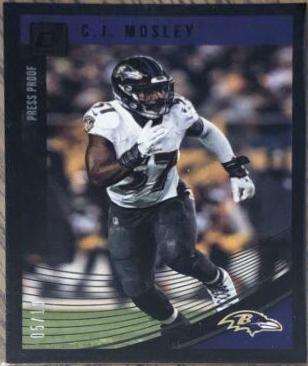 C.J. Mosley [Press Proof Black] #23