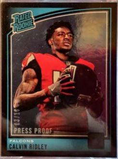 Calvin Ridley [Press Proof Black] #311
