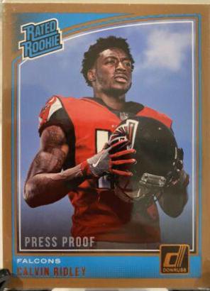 Calvin Ridley [Press Proof Gold] #311