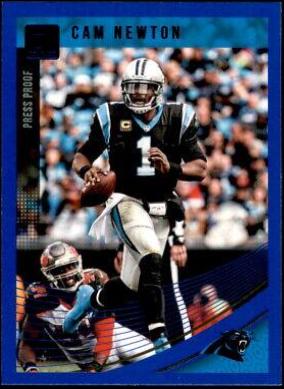 Cam Newton [Press Proof Blue] #37