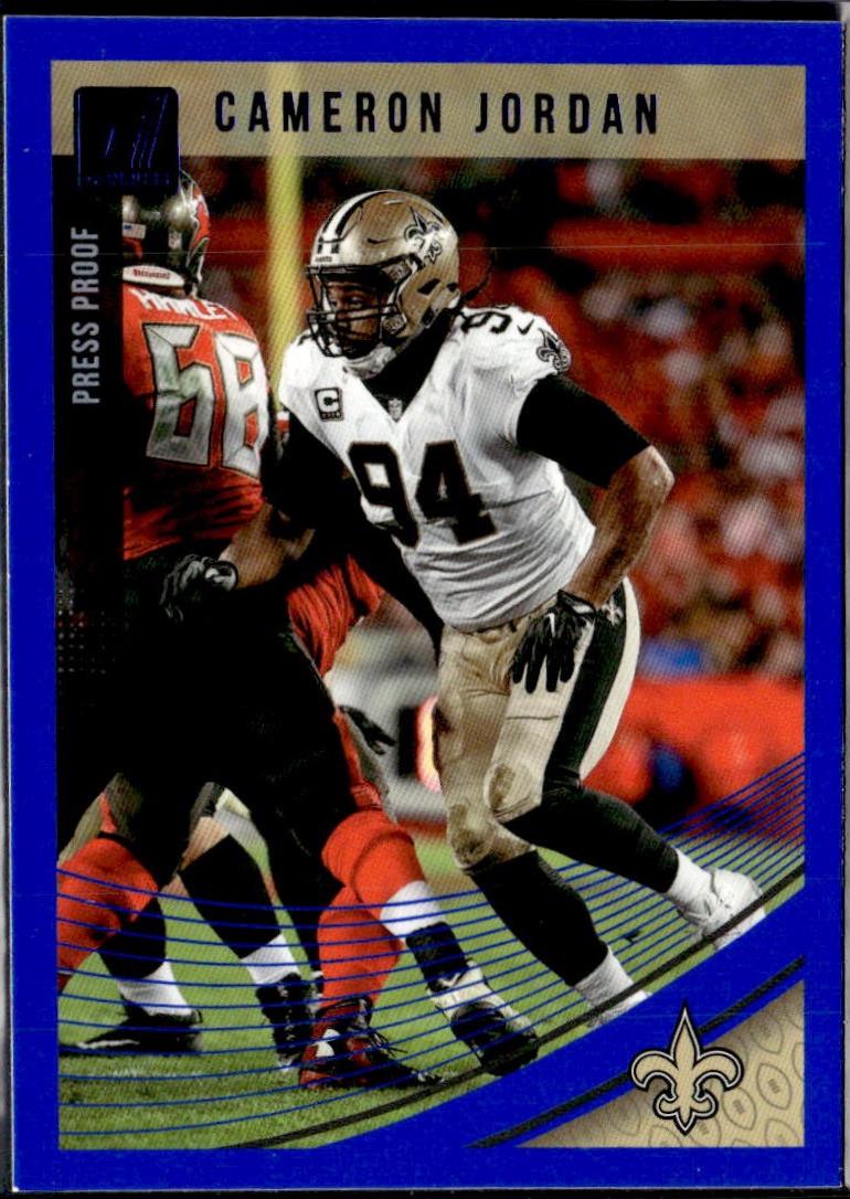 Cameron Jordan [Press Proof Blue] #297