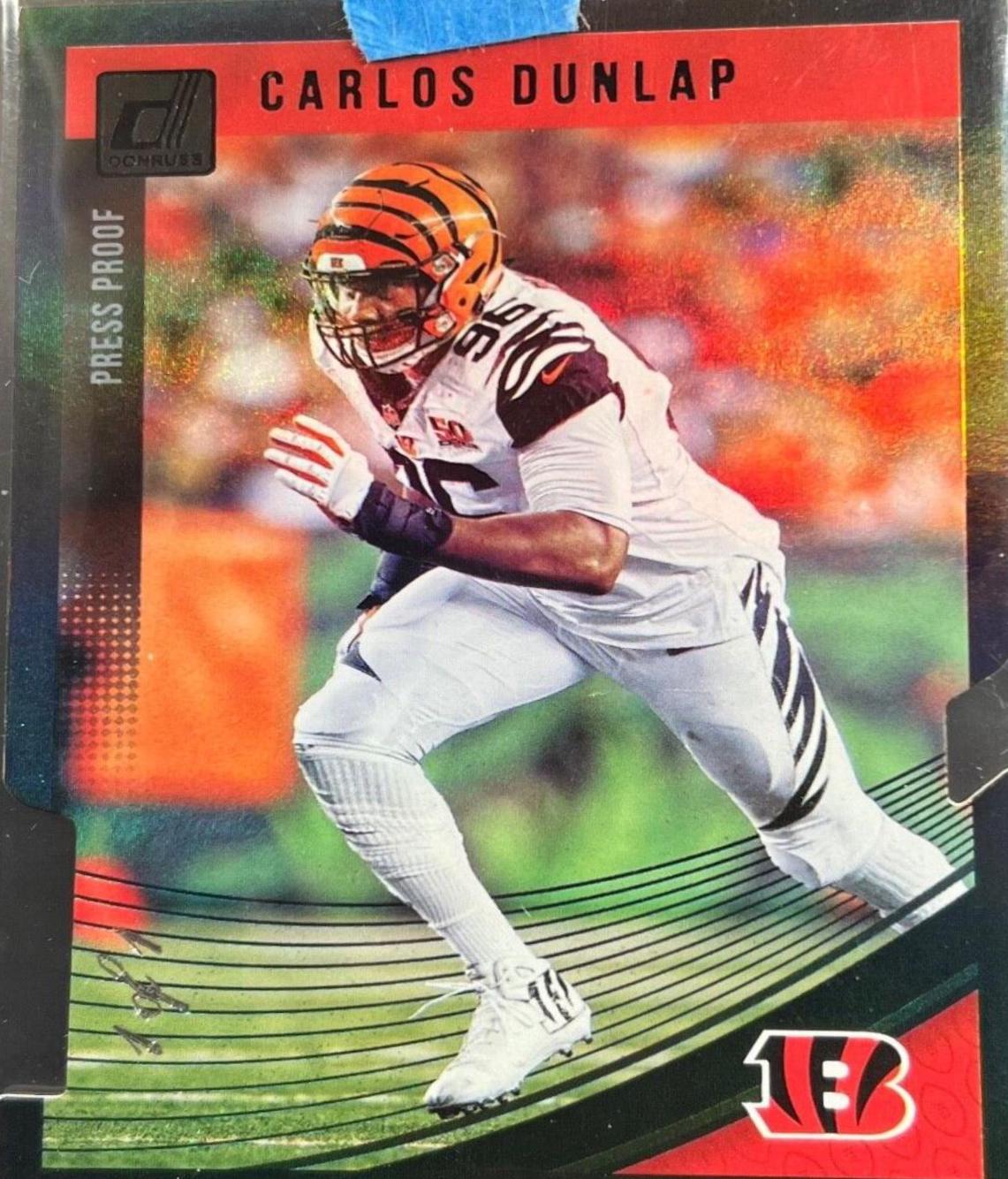 Carlos Dunlap [Press Proof Silver] #62