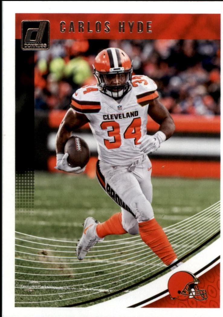 Carlos Hyde [Aqueous Test] #250