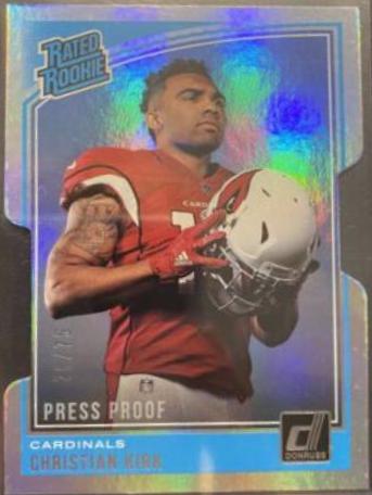 Christian Kirk [Press Proof Silver Die-Cut] #313