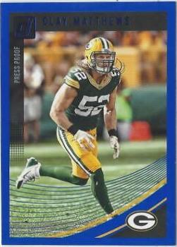 Clay Matthews [Press Proof Blue] #107