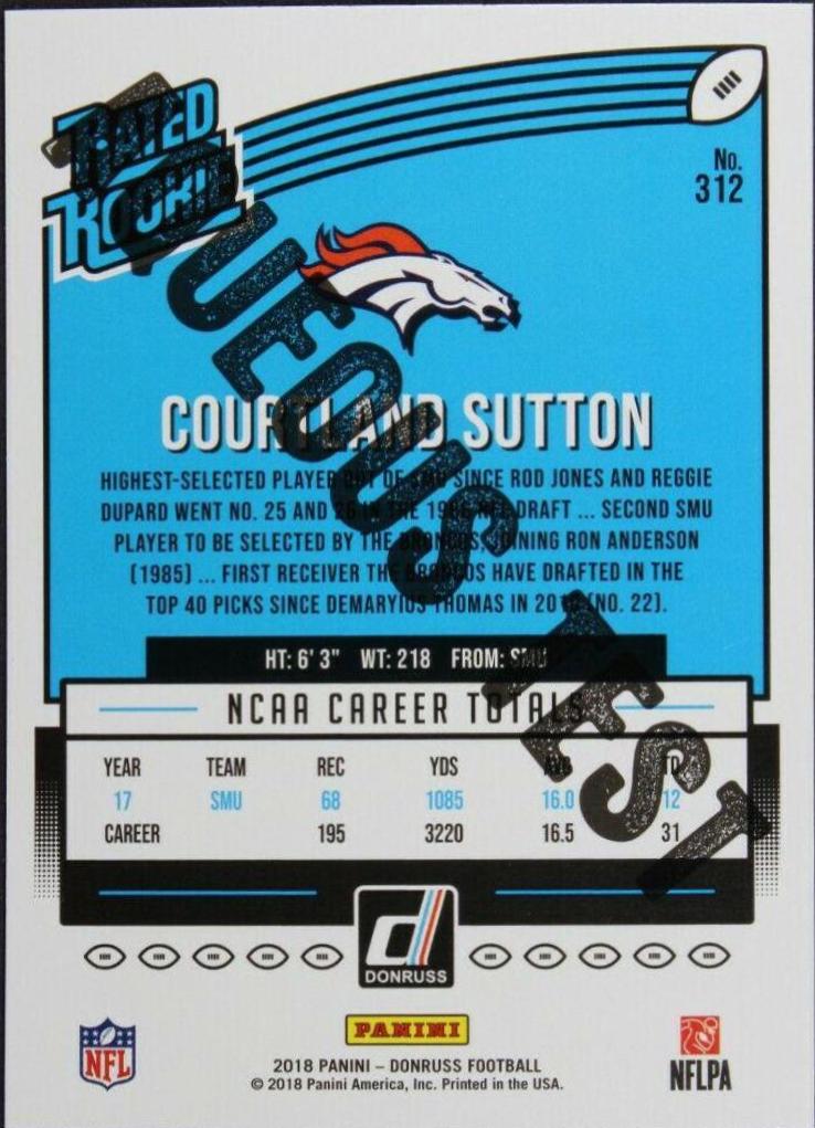 Courtland Sutton [Aqueous Test] #312