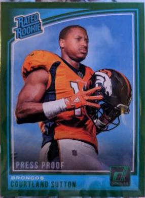 Courtland Sutton [Press Proof Green] #312