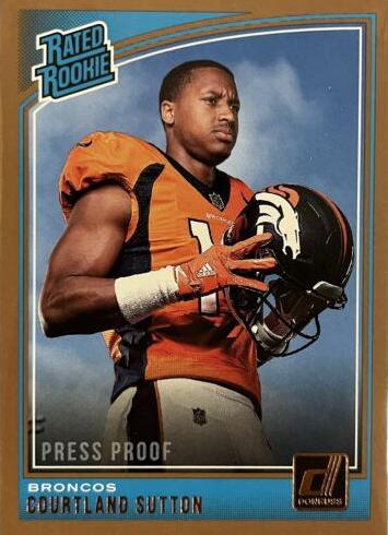 Courtland Sutton [Press Proof Silver] #312