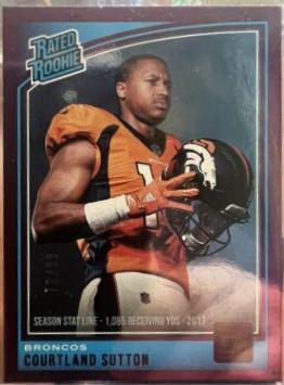 Courtland Sutton [Season Stat Line] #312