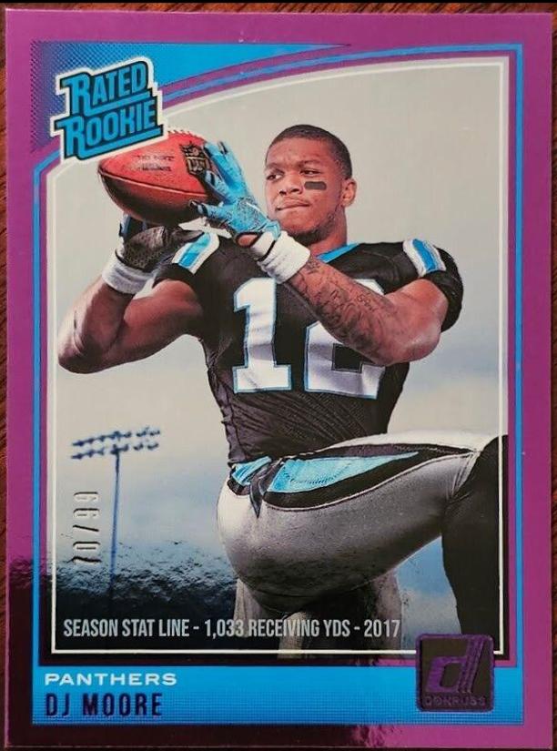 DJ Moore [Season Stat Line] #316