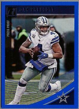 Dak Prescott [Press Proof Blue] #75