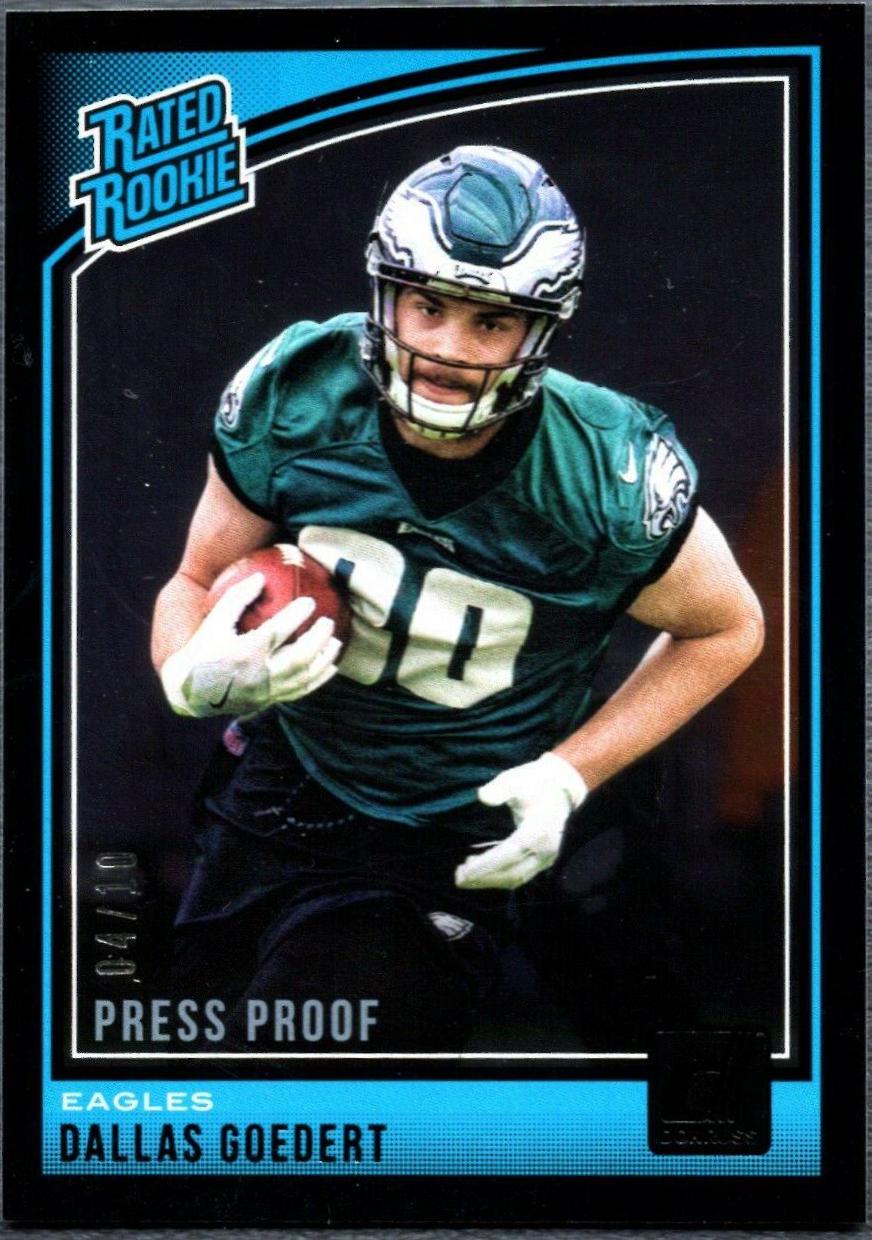 Dallas Goedert [Press Proof Black] #347