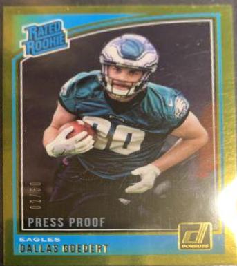 Dallas Goedert [Press Proof Gold] #347
