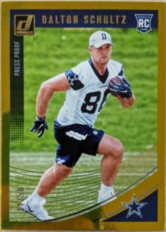 Dalton Schultz [Press Proof Gold] #387