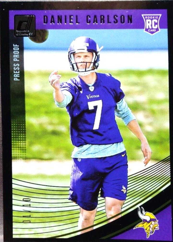 Daniel Carlson [Press Proof Black] #399