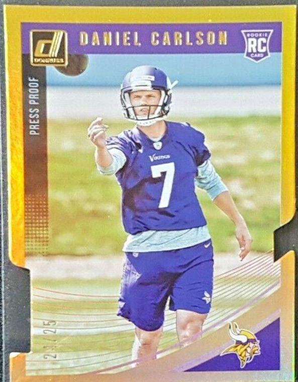 Daniel Carlson [Press Proof Gold] #399