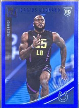 Darius Leonard [Press Proof Blue] #365