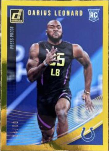 Darius Leonard [Press Proof Gold] #365