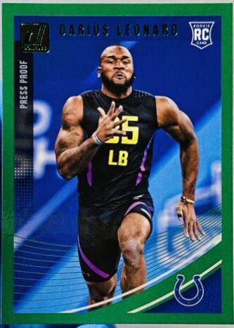 Darius Leonard [Press Proof Green] #365