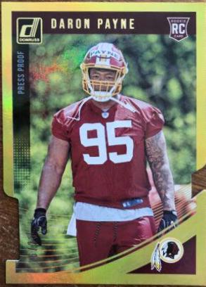 Daron Payne [Press Proof Gold Die-Cut] #355