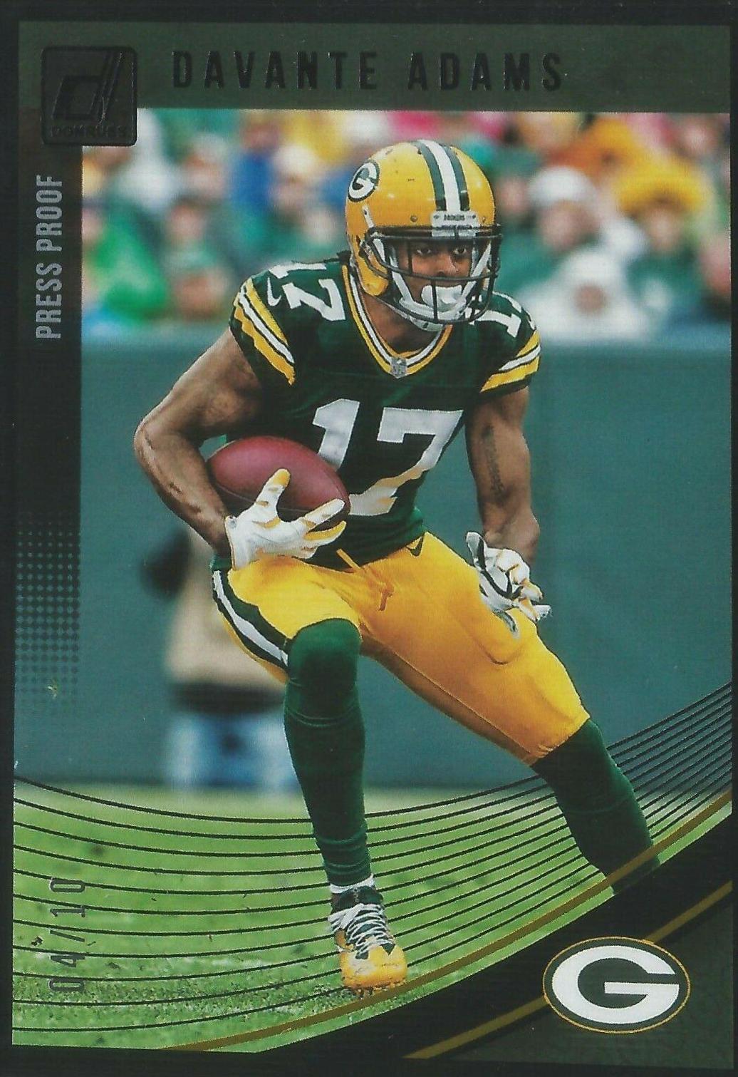 Davante Adams [Press Proof Black] #109