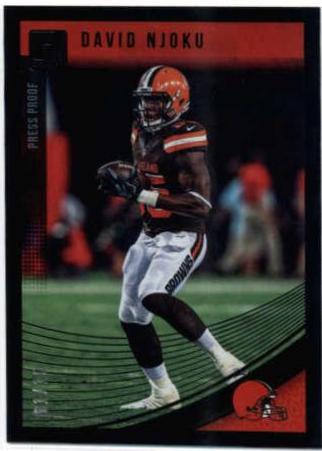 David Njoku [Press Proof Black] #68