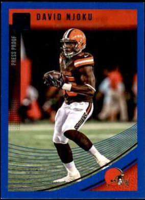 David Njoku [Press Proof Blue] #68