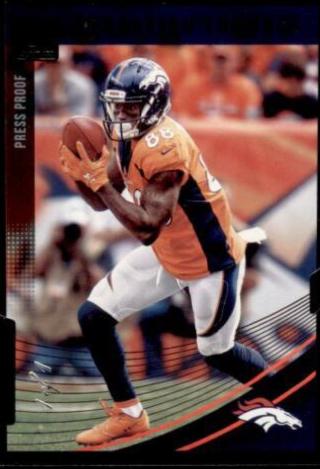 Demaryius Thomas [Press Proof Black Die-Cut] #87