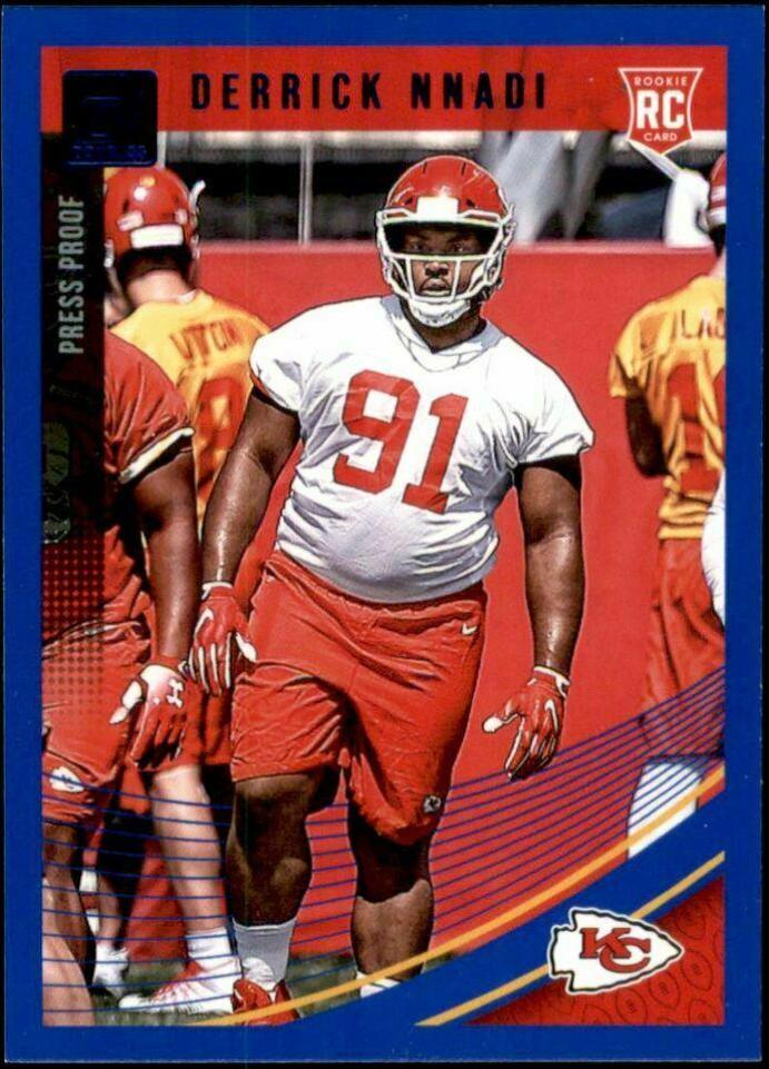 Derrick Nnadi [Press Proof Blue] #392