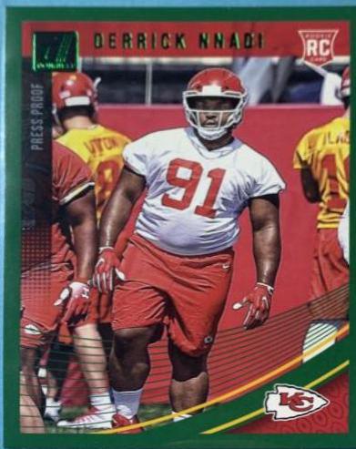 Derrick Nnadi [Press Proof Green] #392