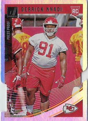 Derrick Nnadi [Press Proof Silver Die-Cut] #392