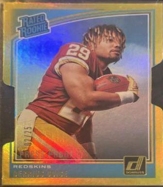 Derrius Guice [Press Proof Gold Die-Cut] #307