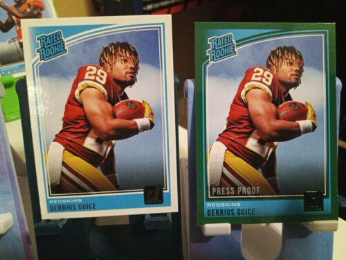 Derrius Guice [Press Proof Green] #307