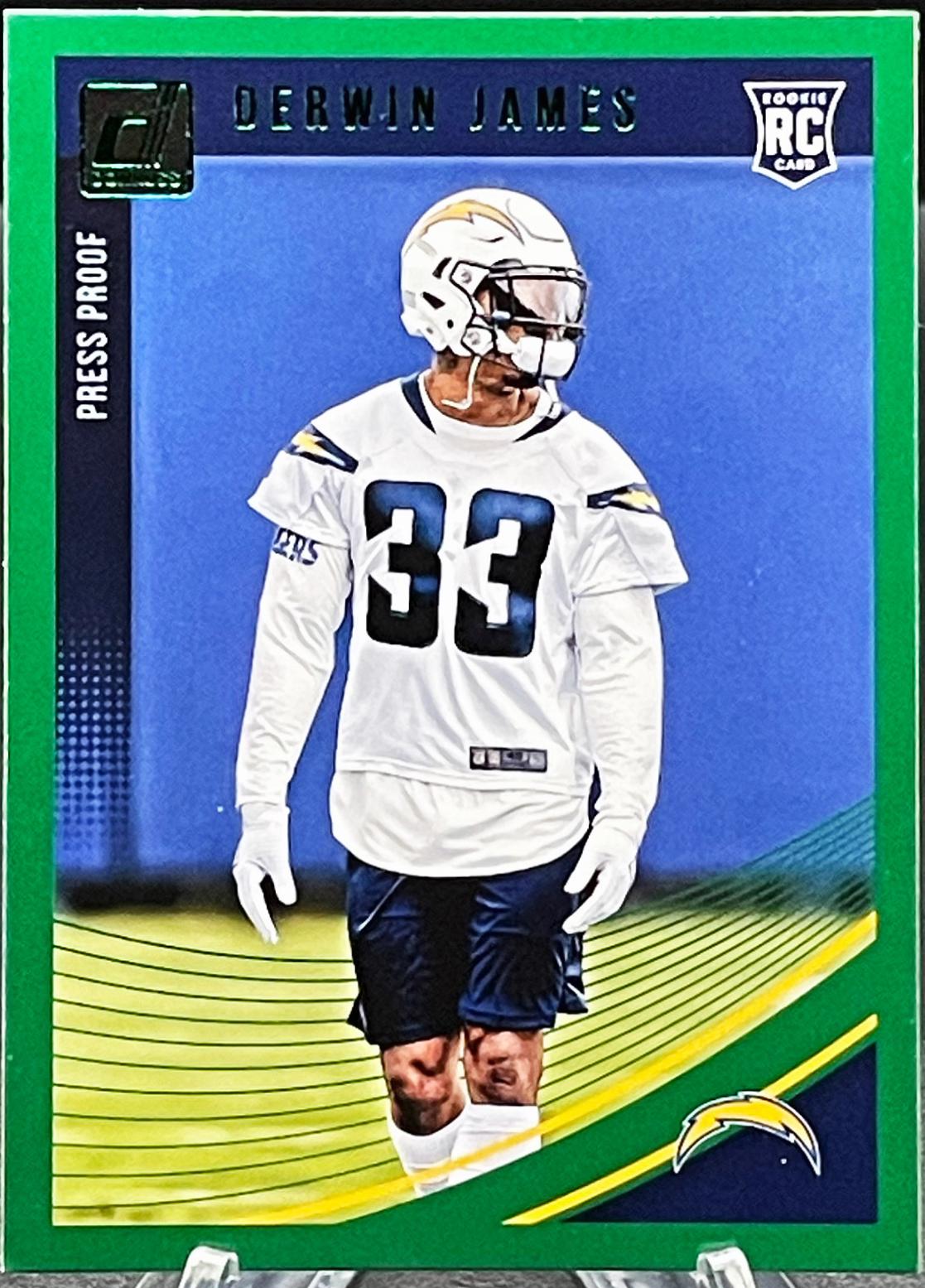 Derwin James [Press Proof Green] #358