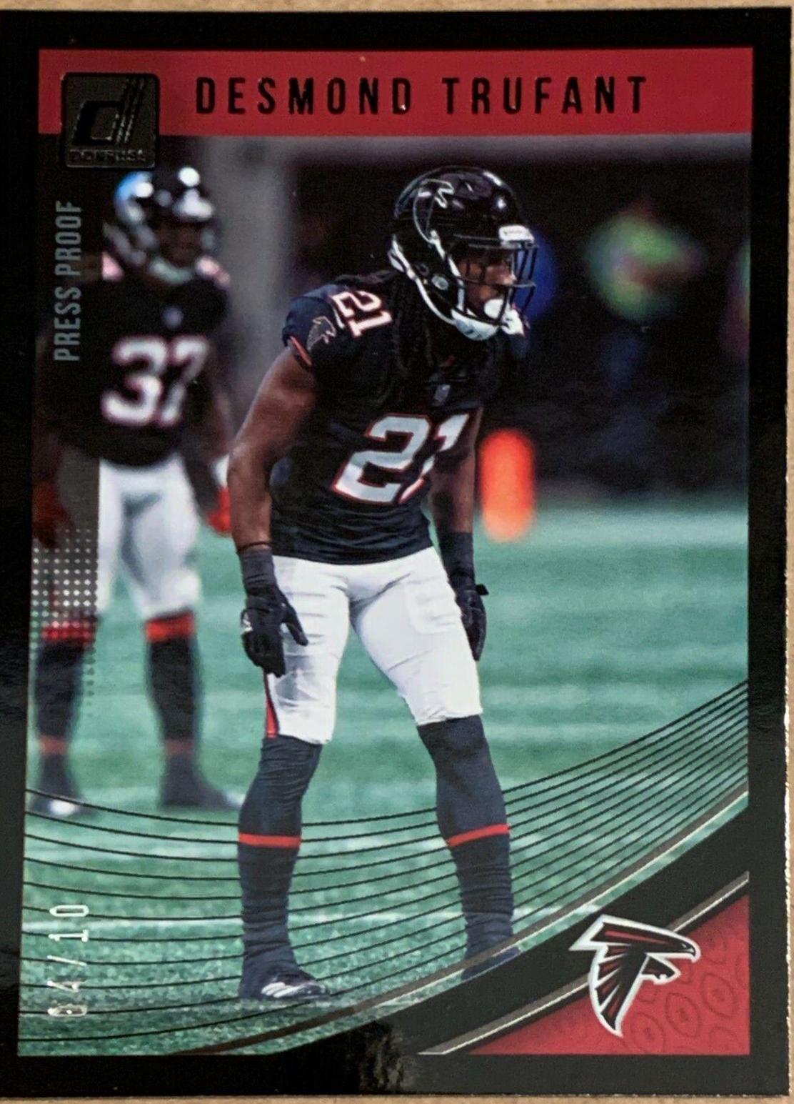 Desmond Trufant [Press Proof Black] #17
