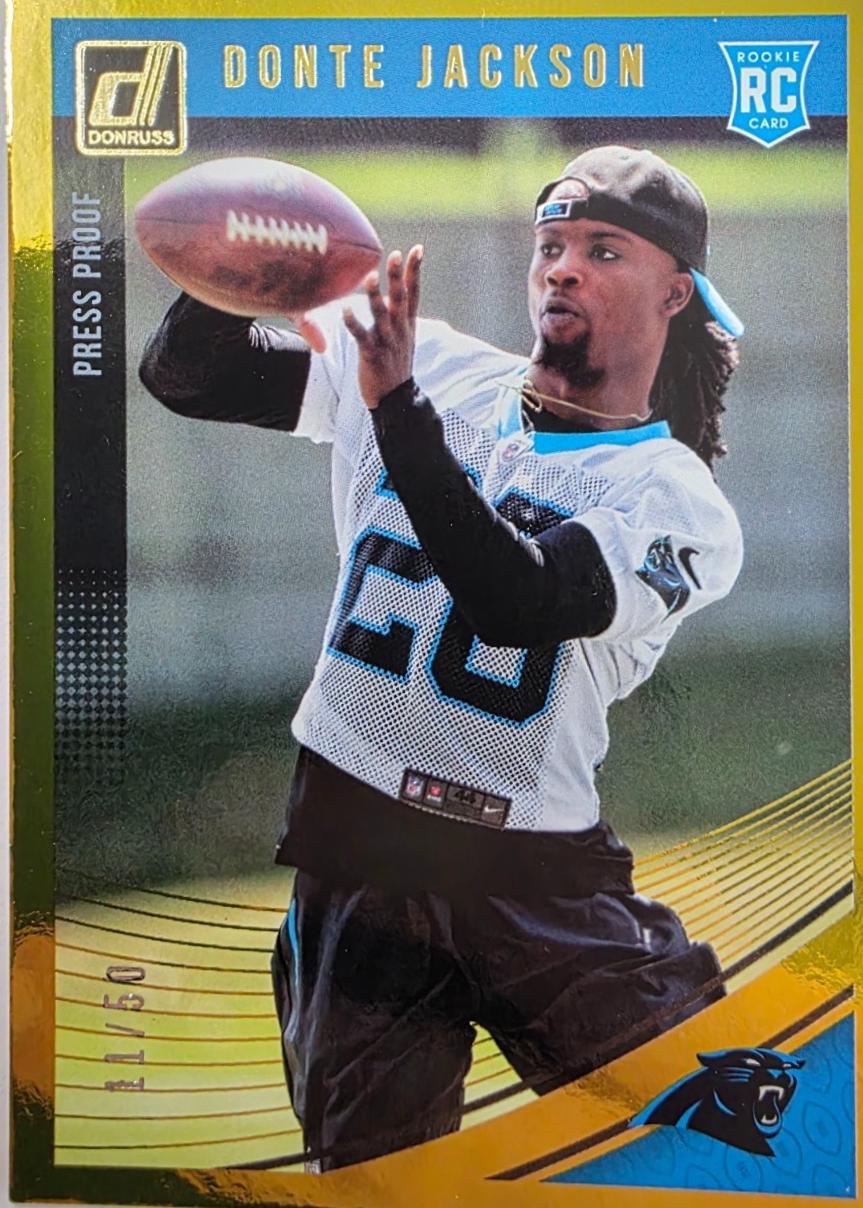 Donte Jackson [Press Proof Gold] #373
