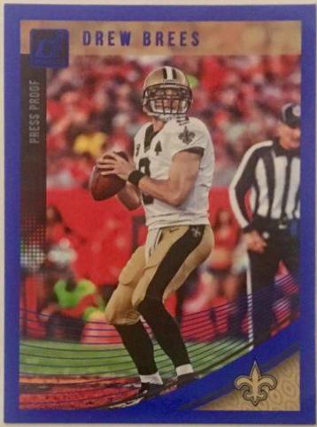 Drew Brees [Press Proof Blue] #193