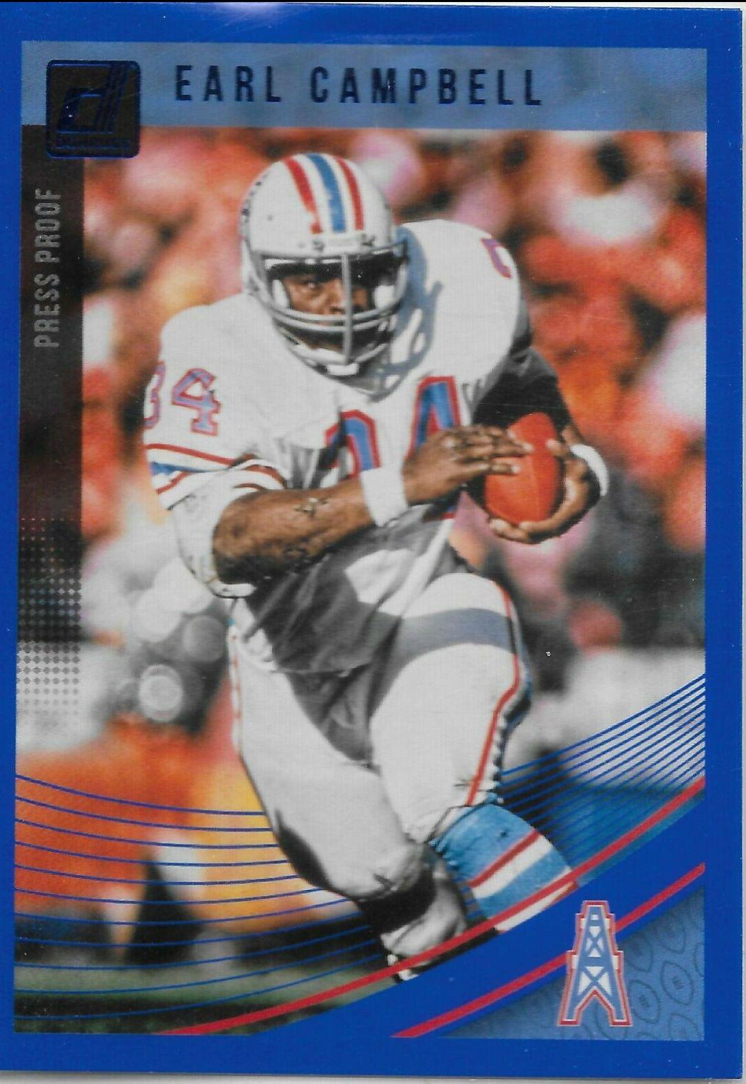 Earl Campbell [Press Proof Blue] #275