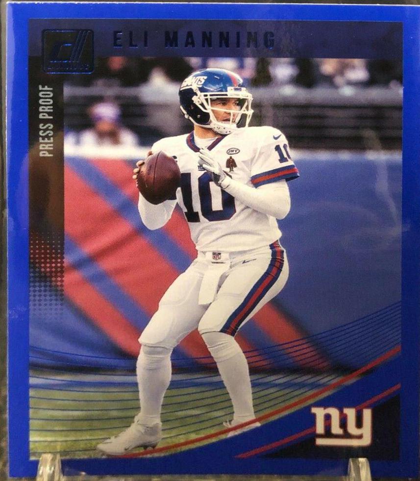 Eli Manning [Press Proof Blue] #203