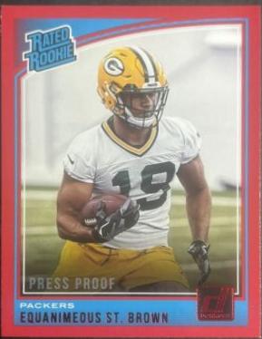 Equanimeous St. Brown [Press Proof Red] #343