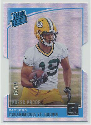 Equanimeous St. Brown [Press Proof Silver Die-Cut] #343