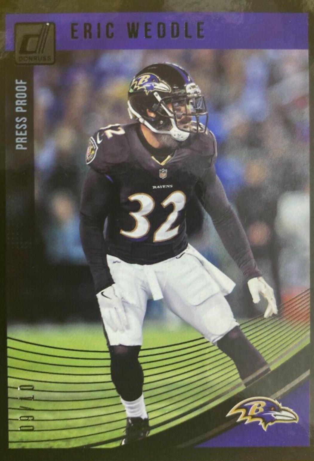 Eric Weddle [Press Proof Black] #25