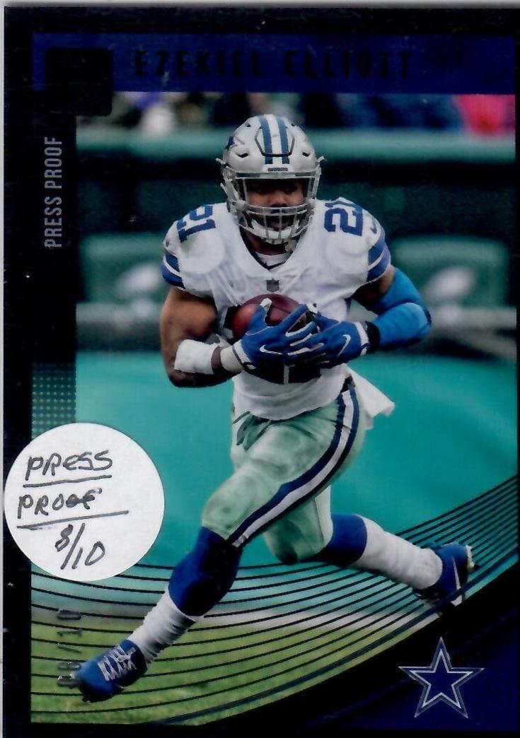 Ezekiel Elliott [Press Proof Black] #76