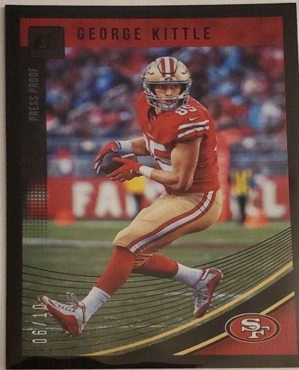 George Kittle [Press Proof Black] #252