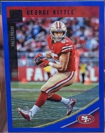 George Kittle [Press Proof Blue] #252
