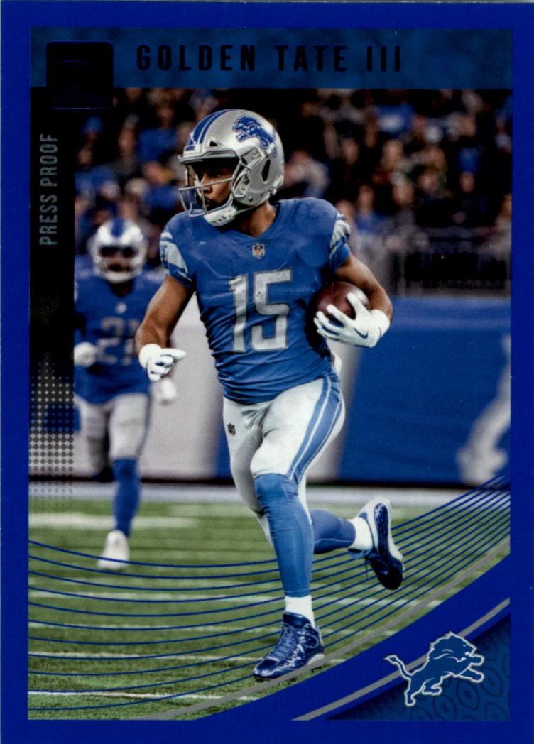Golden Tate III [Press Proof Blue] #95