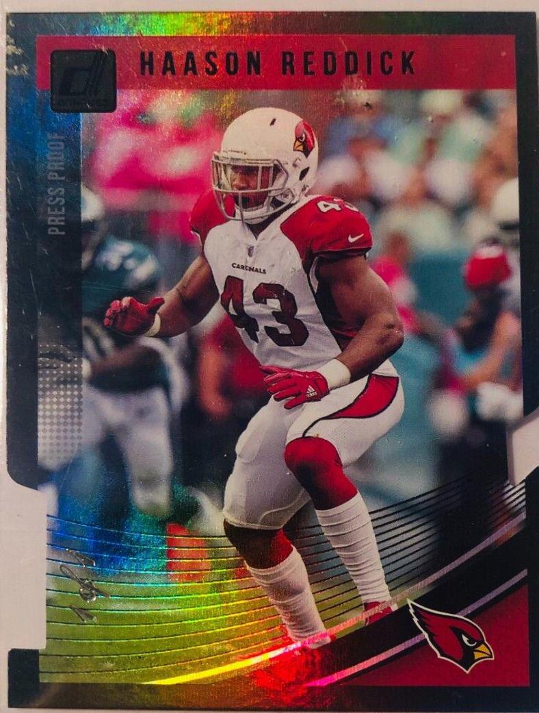 Haason Reddick [Press Proof Black Die-Cut] #4