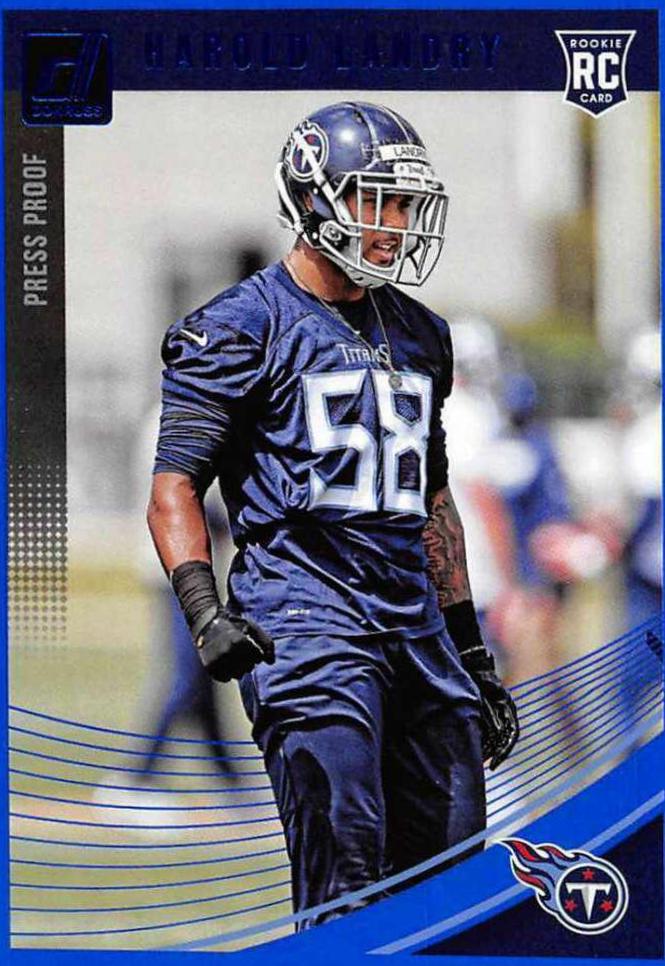 Harold Landry [Press Proof Blue] #366