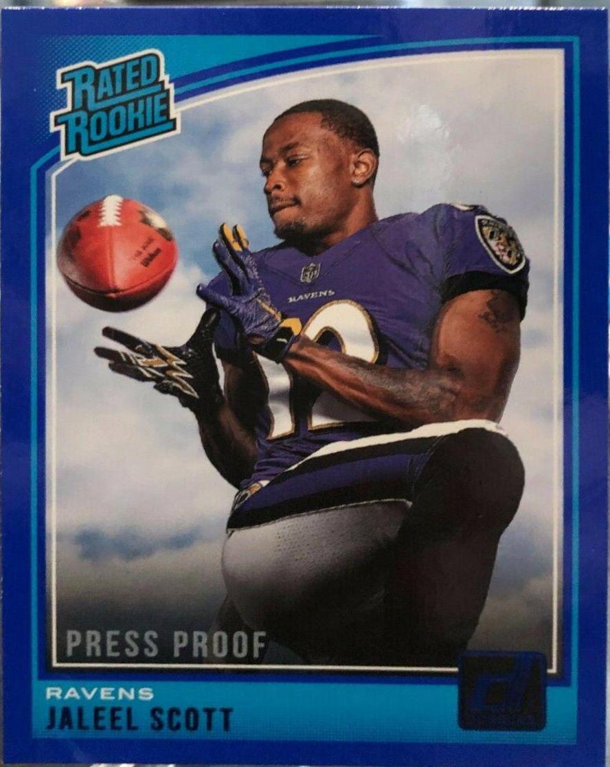 Jaleel Scott [Press Proof Blue] #331