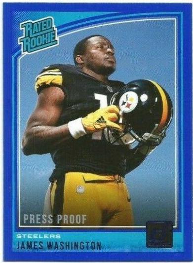 James Washington [Press Proof Blue] #322